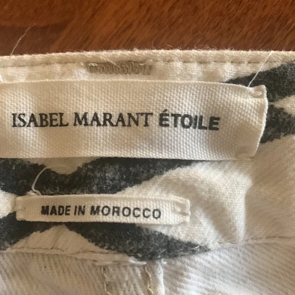 Isabel marant etoile printed Nea jeans - Picture 5 of 7